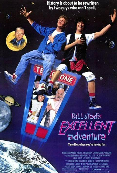 Póster de Las alucinantes aventuras de Bill y Ted