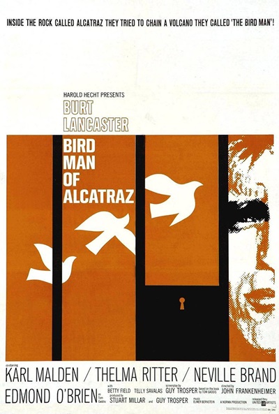 Póster de El hombre de Alcatraz