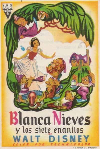 Póster de Blancanieves y los siete enanitos