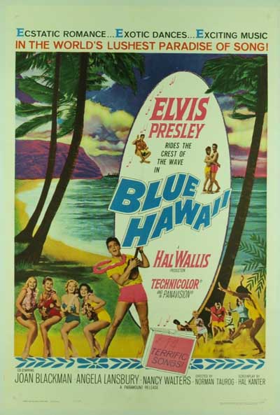 Póster de Blue Hawaii