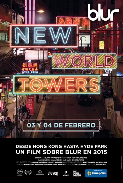 Póster de Blur: New worlds towers