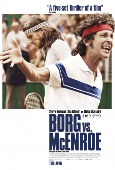 Póster de Borg McEnroe. La película