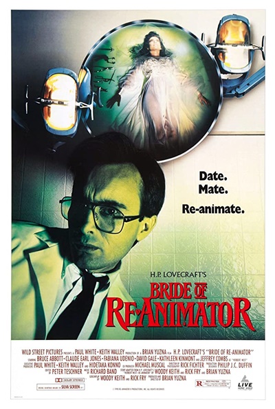 Póster de La novia de Re-Animator