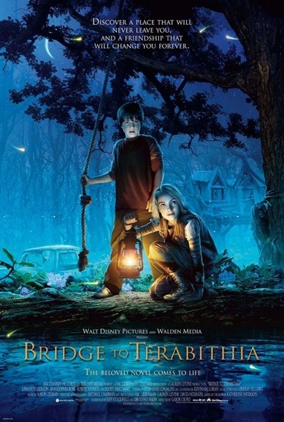 Póster de Un puente hacia Terabithia