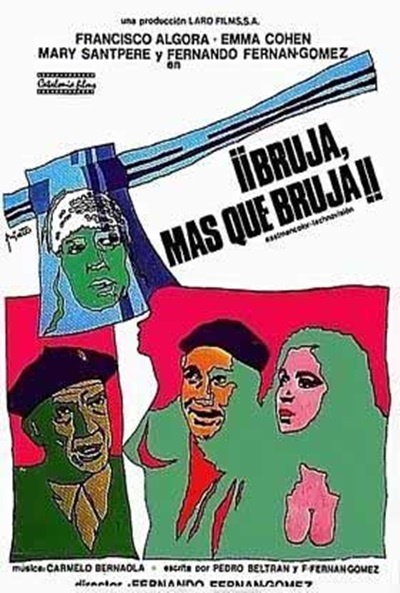 Póster de ¡Bruja, más que bruja!