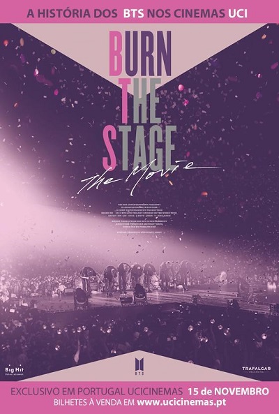 Póster de Burn the Stage: The movie