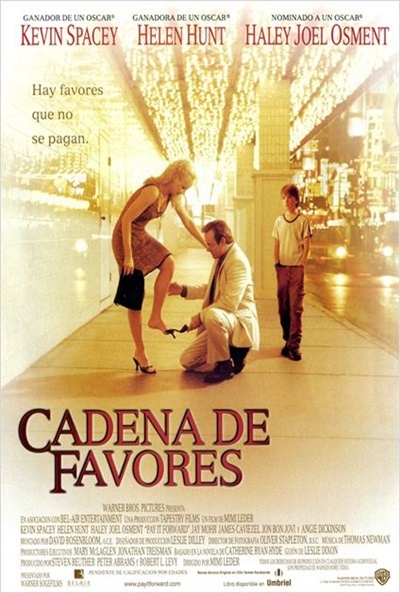 Póster de Cadena de favores