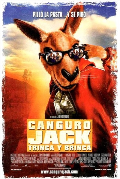 Póster de Canguro Jack, trinca y brinca