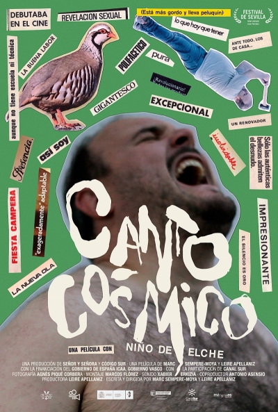 Póster de Canto cósmico. Niño de Elche