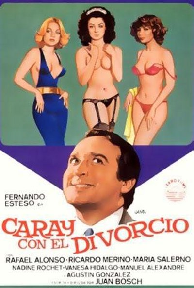 Póster de Caray con el divorcio