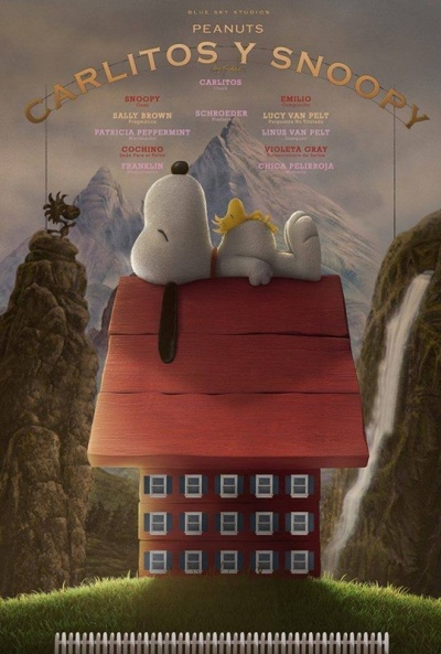 Póster de Carlitos y Snoopy. La película de Peanuts