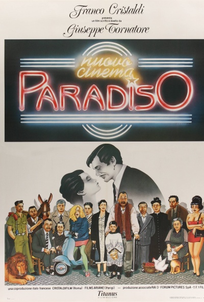 Póster de Cinema Paradiso