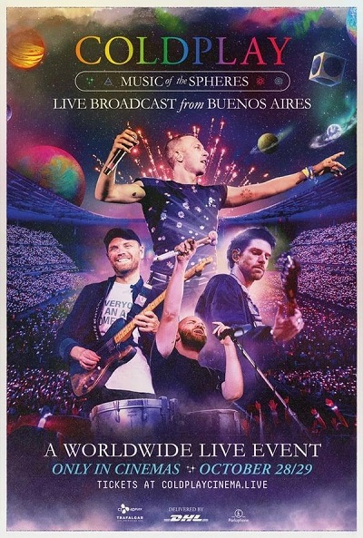 Póster de Coldplay: Music of the spheres