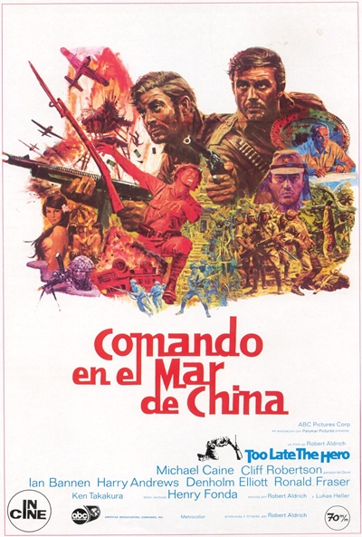 Póster de Comando en el mar de China