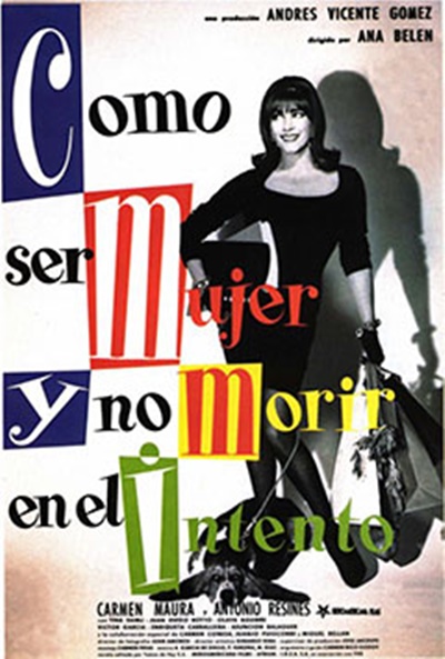 Póster de Cómo ser mujer y no morir en el intento