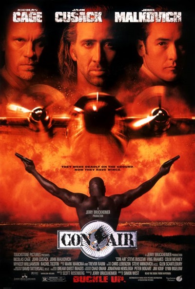 Póster de Con Air (Convictos en el aire)