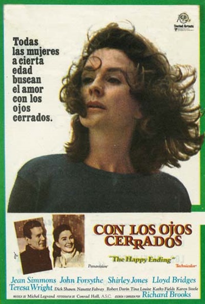 Póster de Con los ojos cerrados