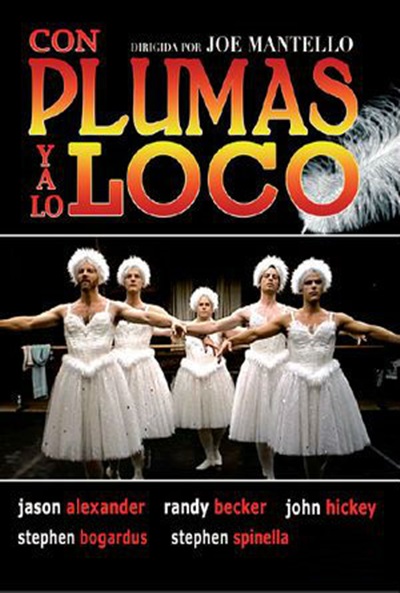 Póster de Con plumas y a lo loco