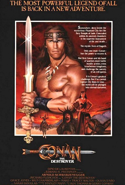 Póster de Conan, el destructor