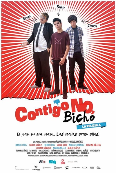 Póster de Contigo no, bicho