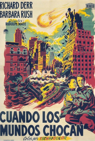 Póster de Cuando los mundos chocan