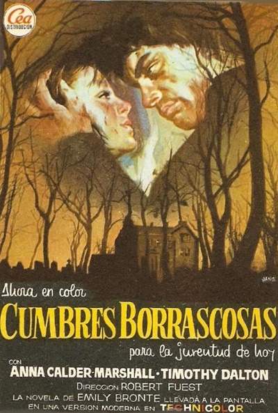 Póster de Cumbres borrascosas