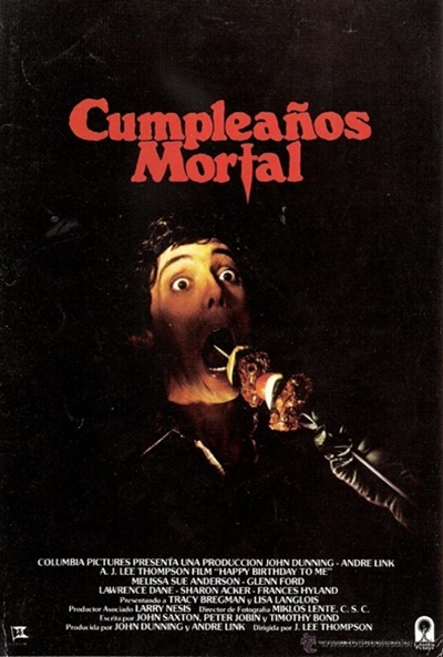 Póster de Cumpleaños mortal