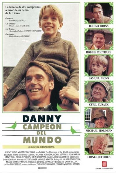 Póster de Danny, campeón del mundo