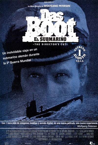 Póster de Das Boot. El submarino