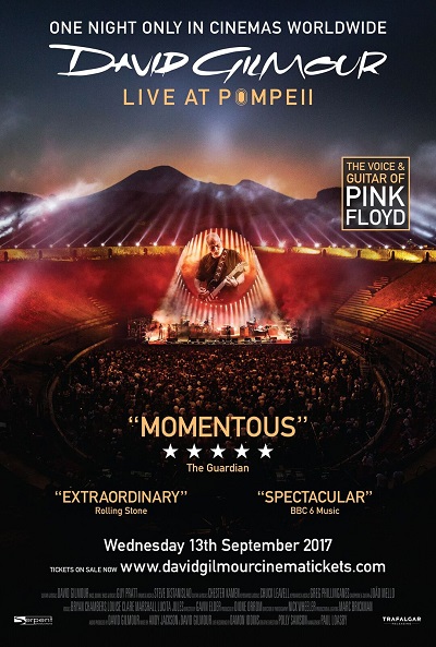 Póster de David Gilmour: Live at Pompeii