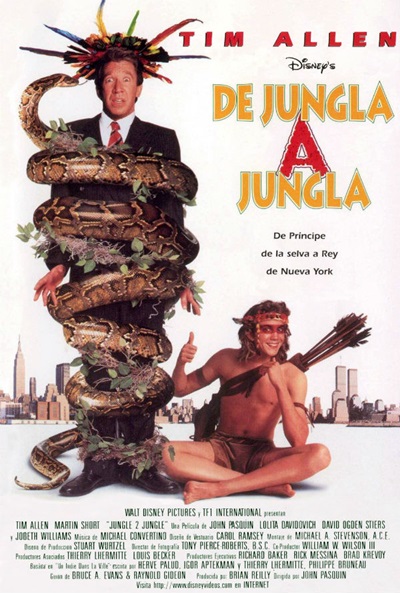 Póster de De jungla a jungla