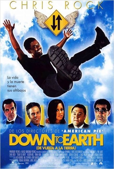 Póster de Down to Earth (De vuelta a la Tierra)