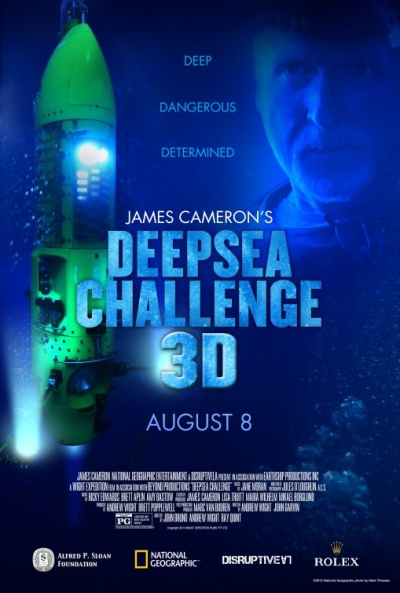 Póster de James Cameron's Deepsea Challenge 3D