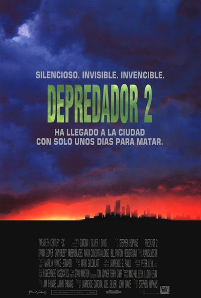 Póster de Depredador 2