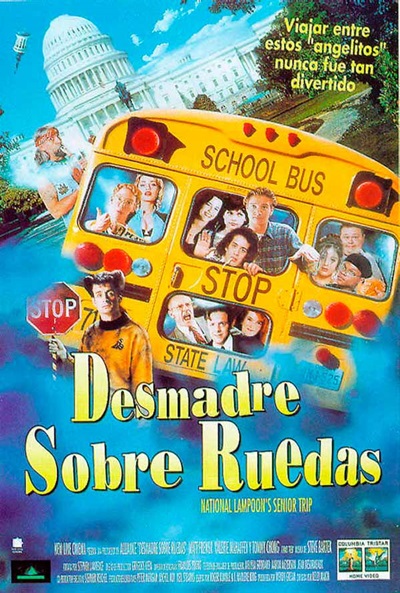 Póster de Desmadre sobre ruedas