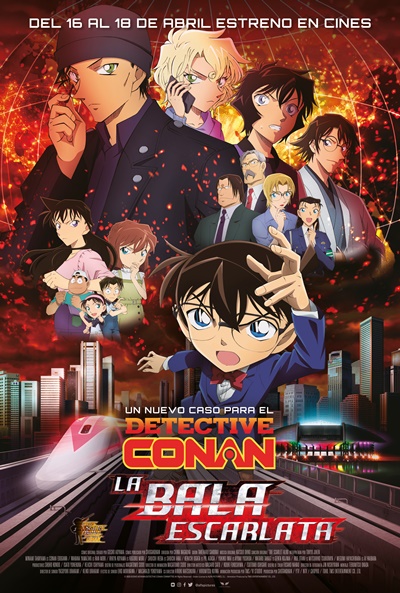 Póster de Detective Conan: La bala escarlata