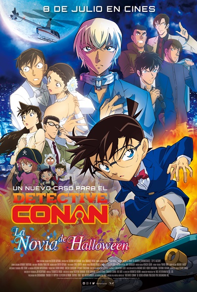 Póster de Detective Conan: La novia de Halloween