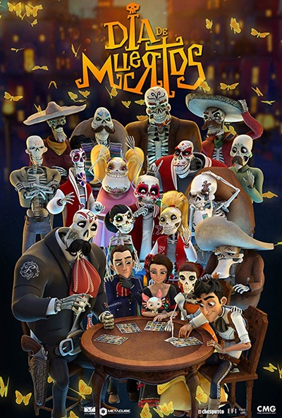 Póster de Día de muertos