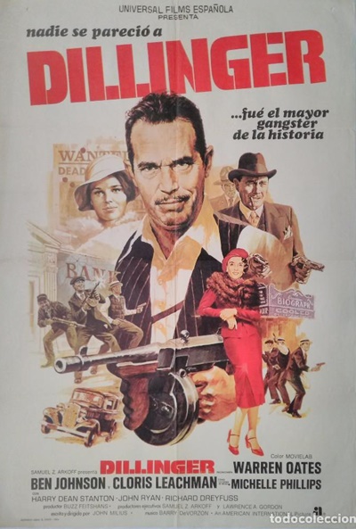 Póster de Dillinger