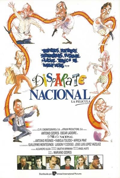 Póster de Disparate nacional