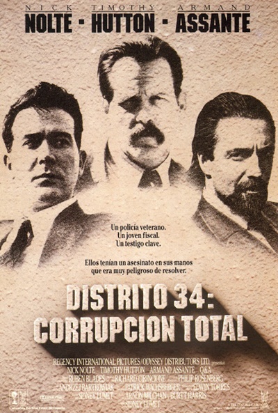 Póster de Distrito 34: Corrupción total