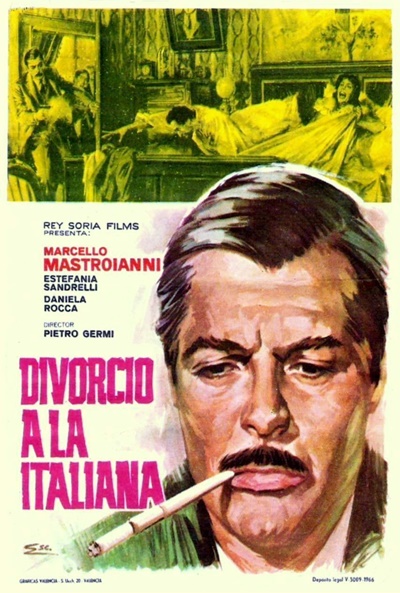 Póster de Divorcio a la italiana