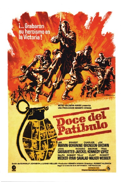 Póster de Doce del patíbulo