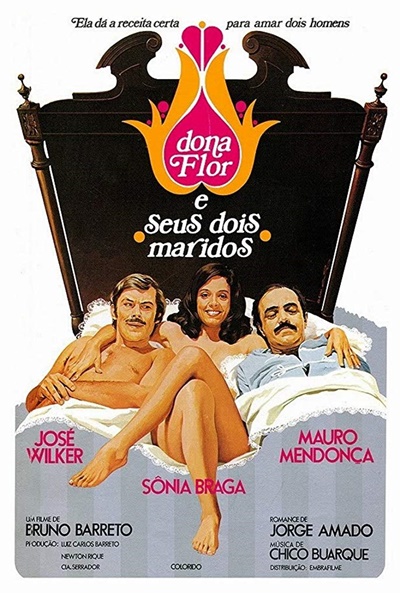 Póster de Doña Flor y sus dos maridos