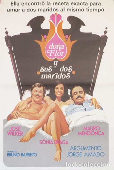 Póster de Doña Flor y sus dos maridos