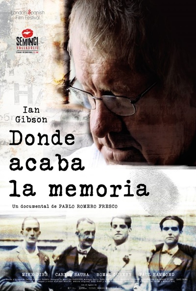 Póster de Donde acaba la memoria