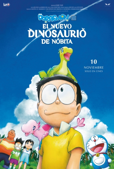 Póster de Doraemon Movie: El nuevo dinosaurio de Nobita