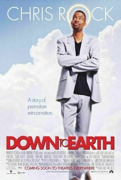 Póster de Down to Earth (De vuelta a la Tierra)