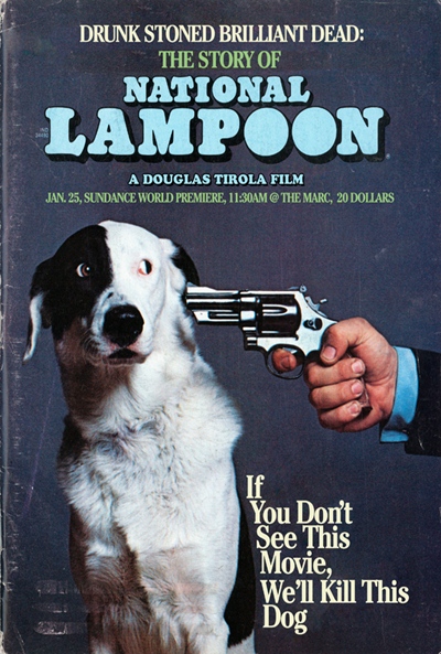 Póster de Drunk Stoned Brilliant Dead: The Story of the National Lampoon