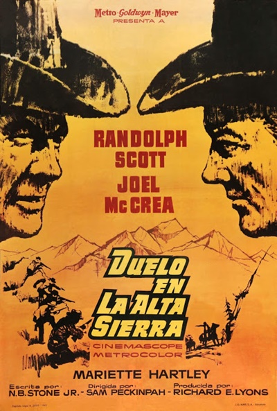 Póster de Duelo en la alta sierra